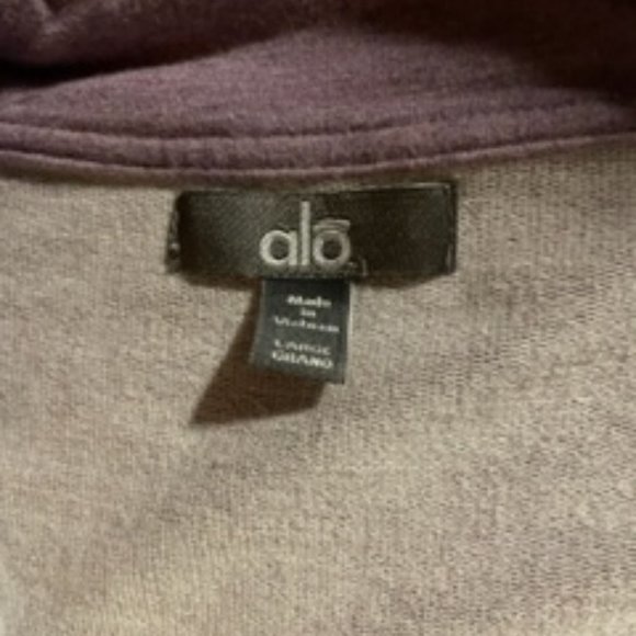 Alo Workout Full Zip Hoodie - Picture 2 of 3